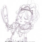 Vain Princess Sketch 1