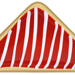 Striped Christmas Cookie