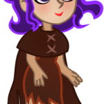 Purple-Haired Heroine