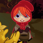 Animated Gif of Little Red Riding Hood - Copyright The Other Player - Art by Beth Carson