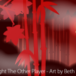 Bamboo Scene Layout Art for Games - The Other Player Art by Beth Carson