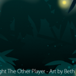 Firefly Bamboo Forest Background Art for Game - The Other Player Art by Beth Carson