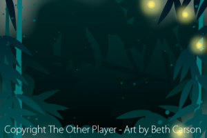 Firefly Bamboo Forest Background Art for Game - The Other Player Art by Beth Carson