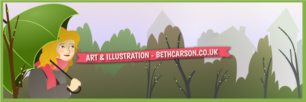 Twitter Header Vector Art February 